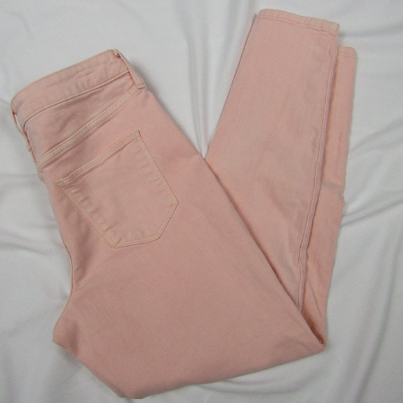Universal Thread | Women's | High Rise Skinny | Pink | Jeans - Picture 4 of 6